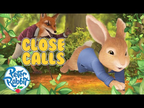 @OfficialPeterRabbit - 🦊 ⚠️ Peter Rabbit's Close Calls! 🐇💨 | +20 Mins | Cartoons for Kids