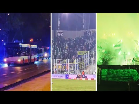 MECZ RADOMIAK - ARKA ODWOŁANY! Otwarcie trybuny dopingującej i oprawa! Arkowcy w Radomiu 30.01.2026