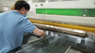Custom Furniture Making Wood Panel Edge Trimming