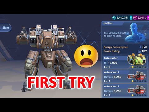 GATECRASHER FIRST TRY 🤯