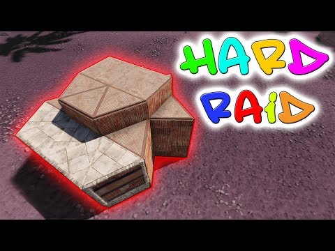 RUST - My Go To BUNKER BASE | Hard To Raid Base Build