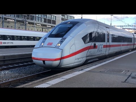 Abfahrt des ICE nach Hamburg Altona am Zürich HB
