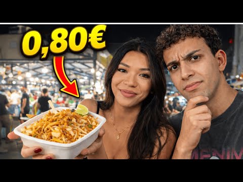 100€ Streetfood Challenge in Bangkok!💶🥵