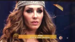Anahi Graba Video de BOOM CHA (HOY)