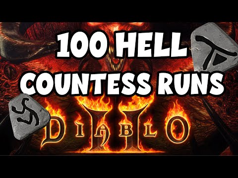 100 Hell Countess Runs D2R Season 8