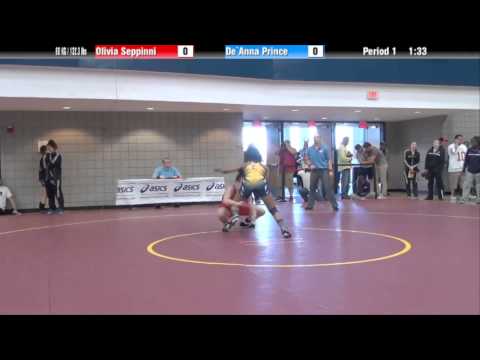 60 kg CQF - Olivia Seppinni (McKendree) vs. De'Anna Prince (Texas)