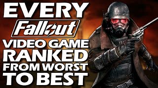 Every Fallout Video Game Ranked from WORST To BEST