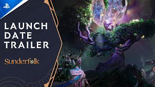 Sunderfolk - Launch Date Announce Trailer | PS5 Games Trailer