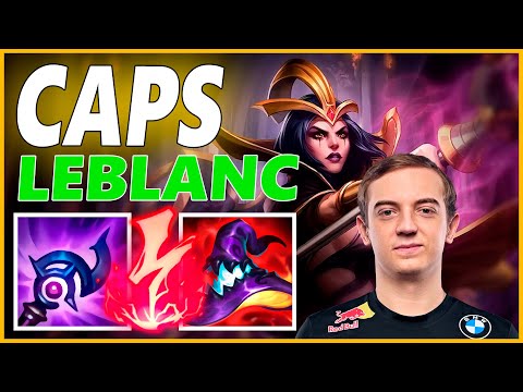 ⚡CAPS LEBLANC MID GAMEPLAY⚡SEASON 12 LEAGUE OF LEGENDS