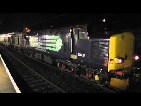 37608/20303 6K73 Sellafield - Crewe flasks 19th December 2012