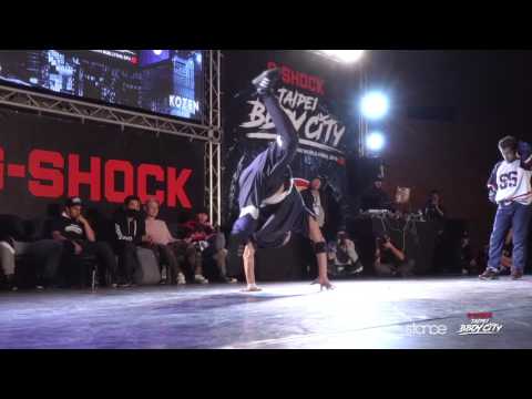 1v1 Top 16: Sam vs Bruce Almighty | G-Shock Taipei Bboy City World Final 2016