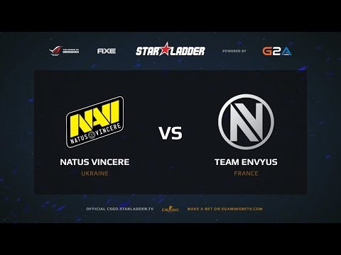NaVi vs ENVYUS part 1 (bo3) [Starladder] CS:GO RUS 16.01.2016