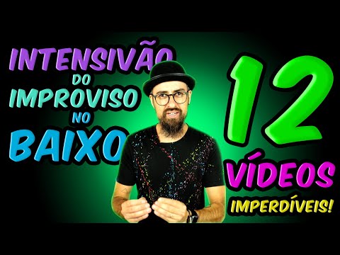 INTENSIVÃO DO IMPROVISO NO BAIXO! 12 Vídeos Imperdíveis! Ep341