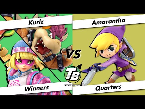 Top Blastzone 5 Winners Quarters - Kurlz (Bowser/Min Min) Vs. Amarantha (Toon Link) - SSBU