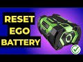 How To Reset EGO Battery – BMS Wake Up, Red Green Light Codes & Charging Fix
