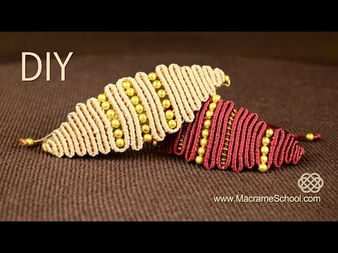 Heart Friendship Bracelet for Valentines Day DIY Tutorial
