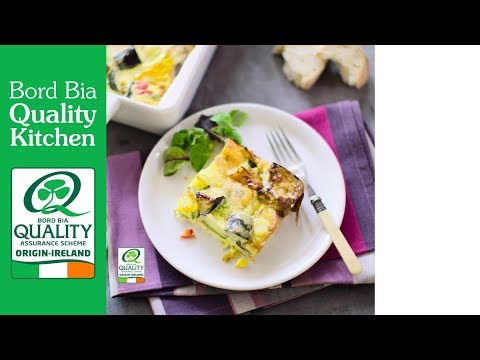 Baked Frittata with Roasted Vegetables