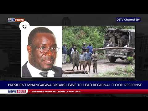 President Mnangagwa breaks leave to lead regional flood response