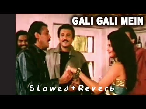Gali Gali Mein Phirta Hain (Slowed+Reverb) Old Song || Manhar Udhas & Alka Yagnik