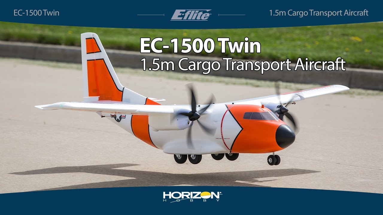 E-flite Cargo EC-1500 1.5m SAFE Select BNF Basic