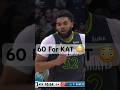 Karl-Anthony Towns’ 60 PTS Ties Timberwolves Franchise Record! ?| #Shorts