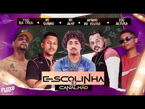 AFINHO DO FLUXO MC GUINHO 100 ALTURA E TEIO NA CENA E MC ALEF  ESCOLINHA DO CANALHÃO - MUSICA NOVA