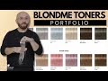 BLONDME TONERS 101 Swatches Shade Portfolio Best Uses Schwarzkopf Professional