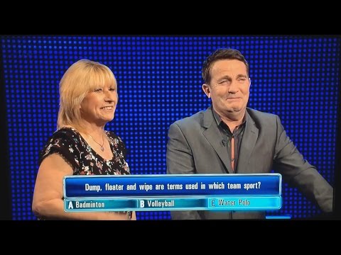 The Chase - Dump, Floater and Wipe - funny moment with Bradley Walsh