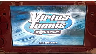 Virtua Tennis World Tour on Psp