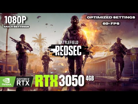 Battlefield™ 6 REDSEC | RTX 3050 Laptop | ASUS TUF F15 | 2025