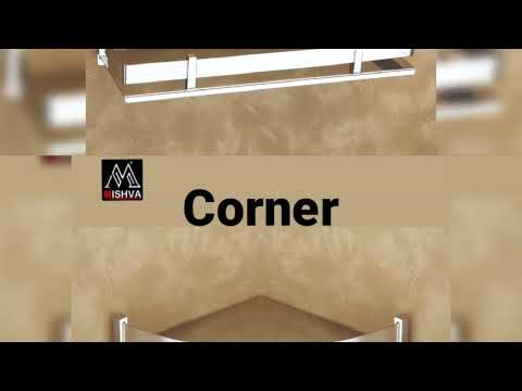 Stainless steel corner
