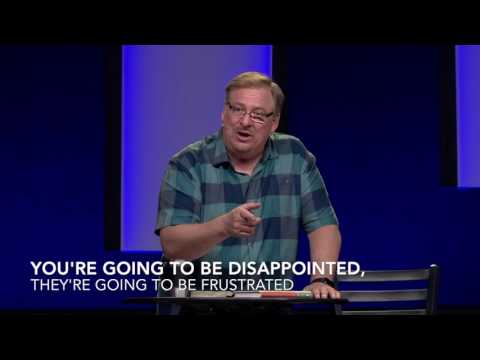 Only God Can Meet Your Needs — Rick Warren