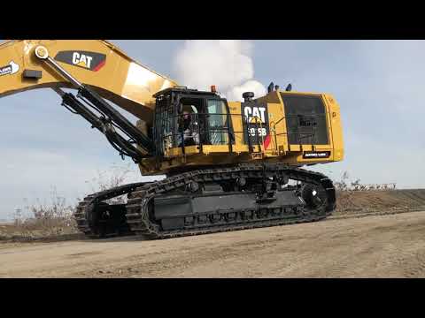 Design and working of cat 6015b excavator