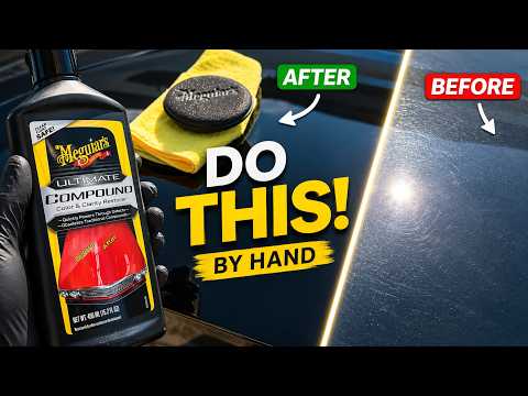 How to Use Meguiars Ultimate Compound (By Hand)