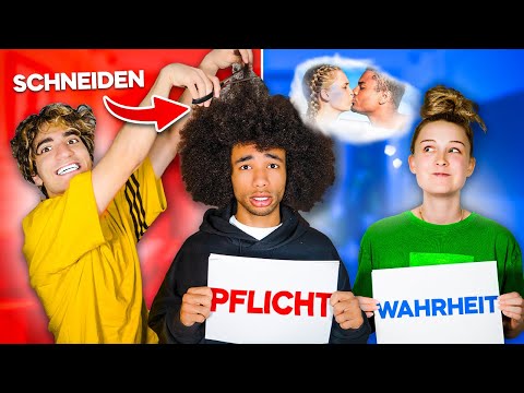 HAARE ABSCHNEIDEN?! 😰 Wahrheit oder Pflicht Extrem! 😂