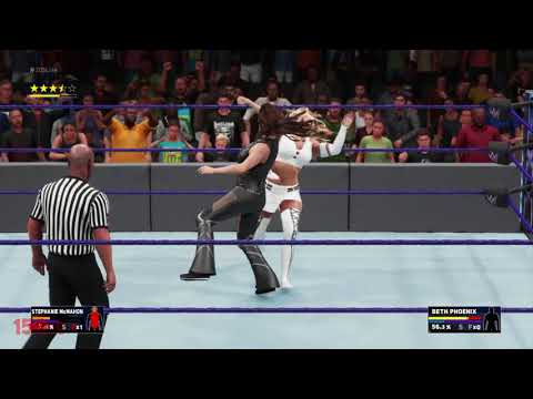 WWE 2K18 - Beth Phoenix VS Stephanie McMahon