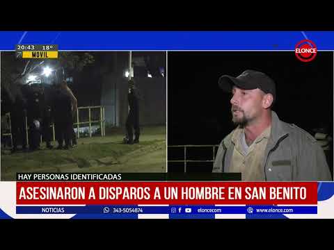 La palabra de la tía del hombre baleado en San Benito