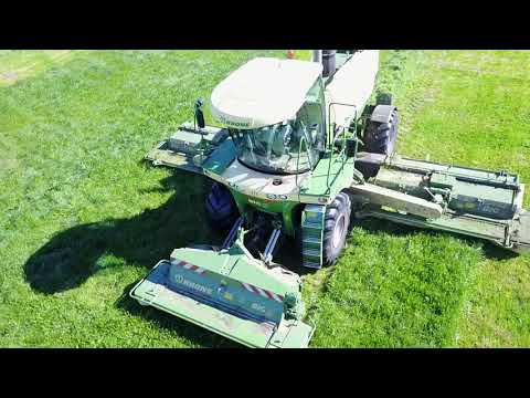 🥇 Trabajo de ensilado de hierba en Galicia | Marcos Otero 🚜 marcosotero.es (II)