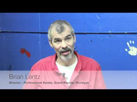 Brian Lentz - what's best about karate