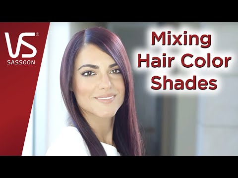 Salonist Hair Color Tips: Mixing Hair Color Shades |...