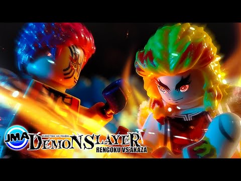 LEGO Demon Slayer 鬼滅の刃: Rengoku vs Akaza - Brickfilm / Stop Motion / JM ANIMATION