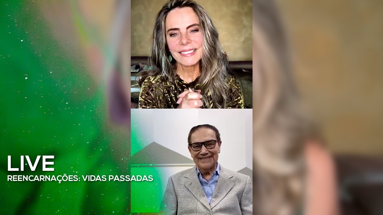 Live - Bruna Lombardi e Divaldo Franco | Reencarnações: Vidas Passadas