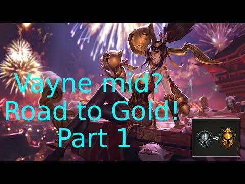 Climbing to Gold Preseason! Part1 :  Vayne Mid vs Talon!