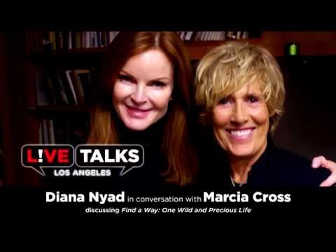 Diana Nyad in conversation with Marcia Cross