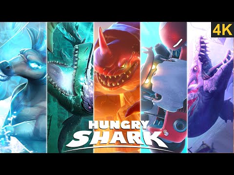 ALL STRONGEST SHARKS TRAILER & MOVIE (2018 - 2025) | HUNGRY SHARK - LEVIATHAN UPDATE 4K