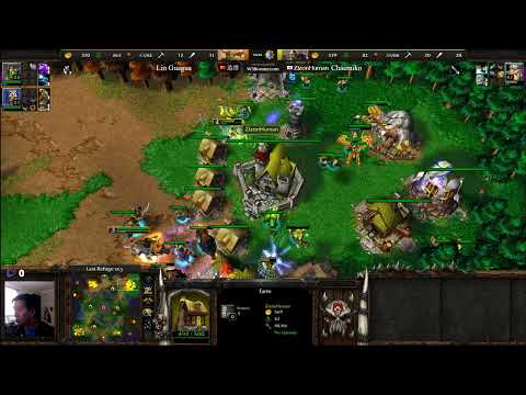 Lin Guagua (Orc) vs Chaemiko (HU) - WarCraft 3 - Orc end game strikes again? - Recommended - WC3575