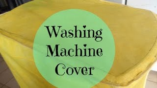 WASHING MACHINE COVER - DIY