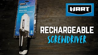 HART 4V Rechargeable Screwdriver (HFSD01) Power Tool Review