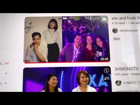 Win Vang thiab Huab Vwj. Hmoob ob tus tub ntxhais hu nkauj mus Meskas puas tsim nyog thiab.?