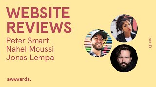 🔴 Live Jury Website Reviews | Peter Smart, Nahel Moussi & Jonas Lempa